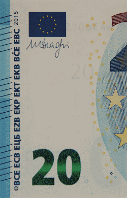 10 Euro prop bill — visible prop marking