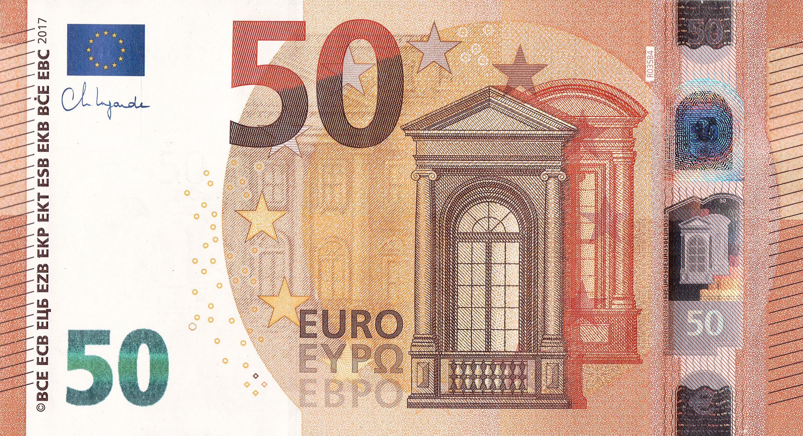 50 Euro prop bill